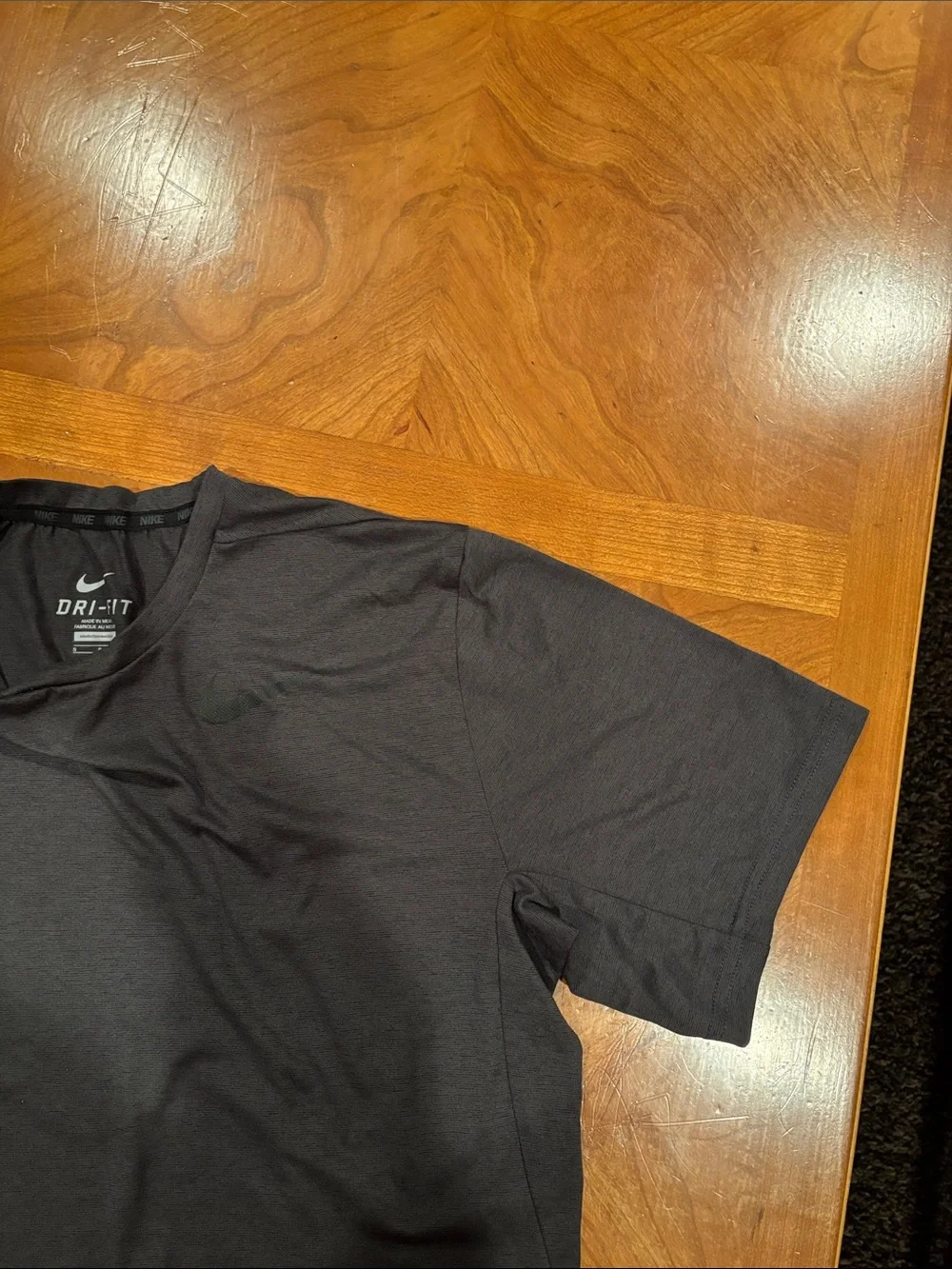 Nike Black Dri-FIT Short Sleeve Performance Tee